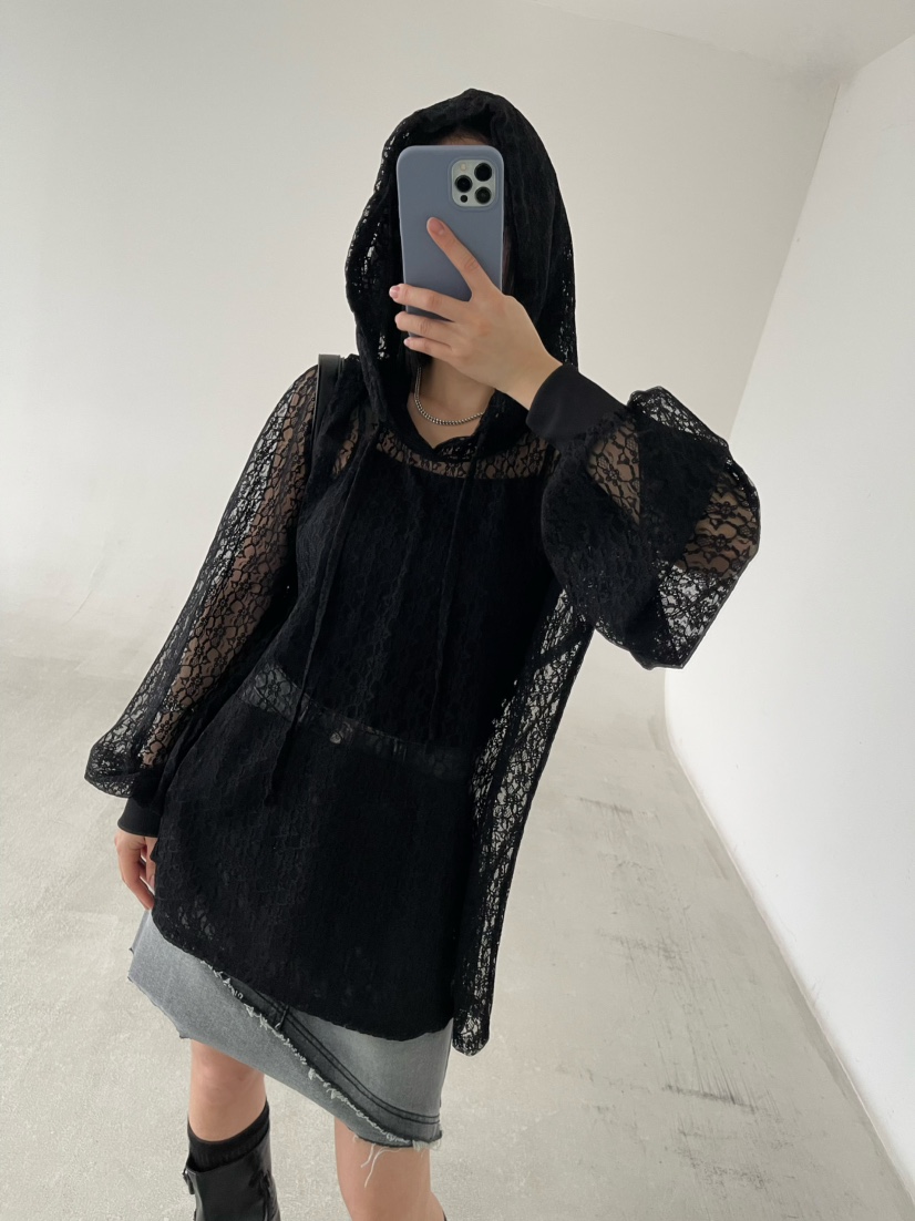 REIZ韓國東大門直郵女裝新品推薦休閑熱賣襯衫蕾絲衫連帽衫REIZ襯衫/蕾絲衫