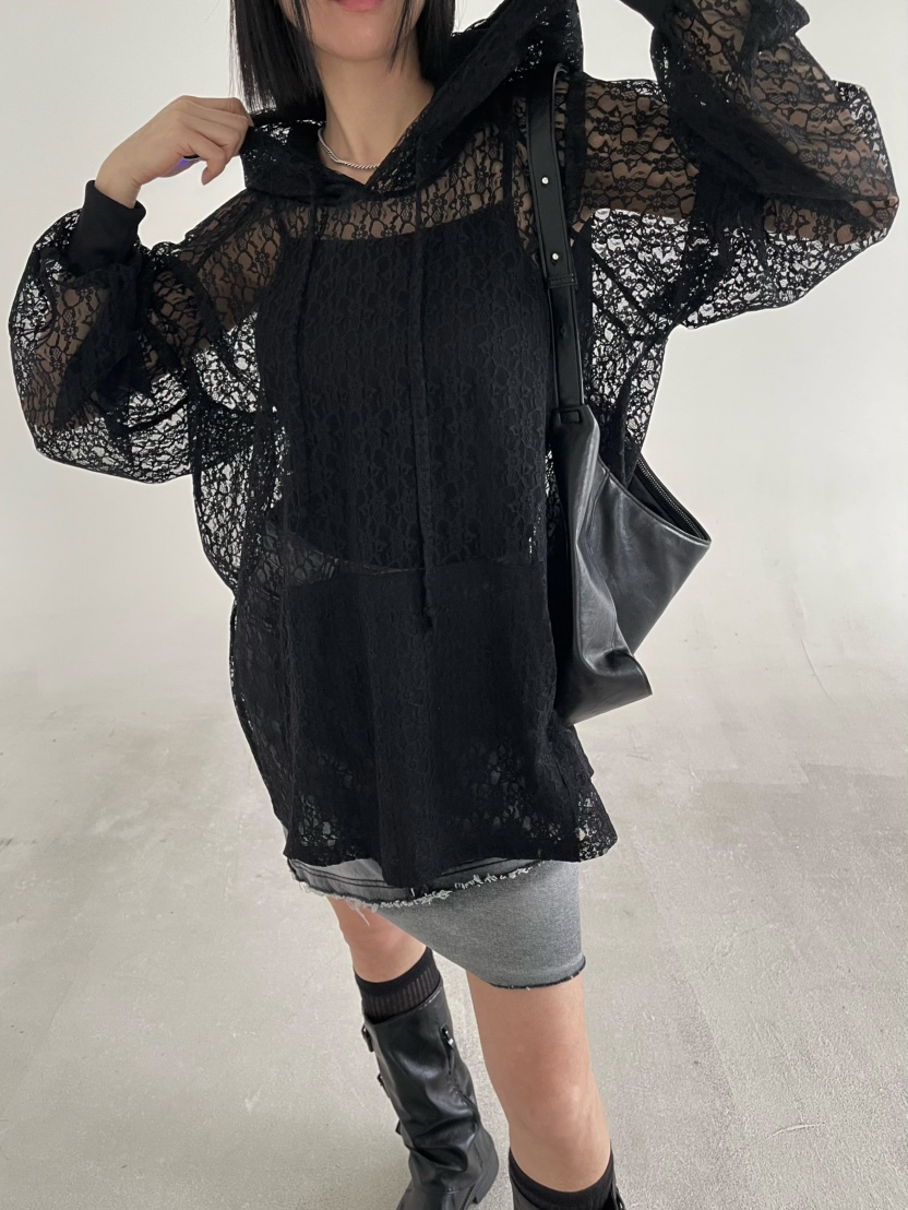 REIZ韓國東大門直郵女裝新品推薦休閑熱賣襯衫蕾絲衫連帽衫REIZ襯衫/蕾絲衫