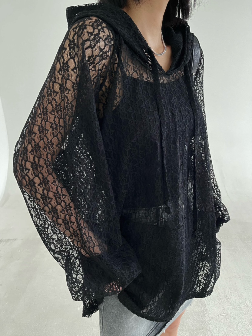 REIZ韓國東大門直郵女裝新品推薦休閑熱賣襯衫蕾絲衫連帽衫REIZ襯衫/蕾絲衫