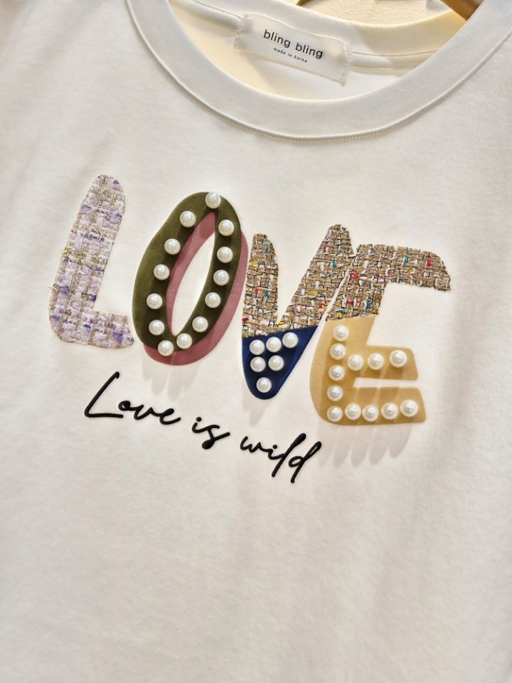 RICO/BLING BLING-S韓國東大門代購女士新品時尚休閑T恤RICO/BLING BLING-ST恤