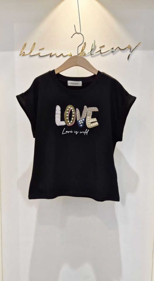 RICO/BLING BLING-S韓國東大門代購女士新品時尚休閑T恤RICO/BLING BLING-ST恤圖色1