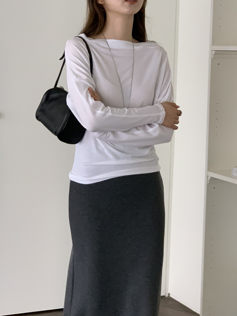 NOTICE韓國直郵女士新品26春夏推薦時尚人氣熱賣職業長袖T恤NOTICE長袖T恤