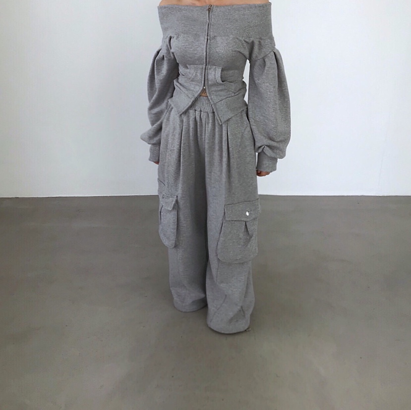 2TWO MOON韓國直郵女裝新款人氣推薦職業休閑休閑褲口袋2TWO MOON休閑褲