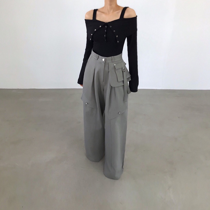 2TWO MOON韓國東大門代購女士新品26春夏熱賣人氣長袖T恤2TWO MOON長袖T恤