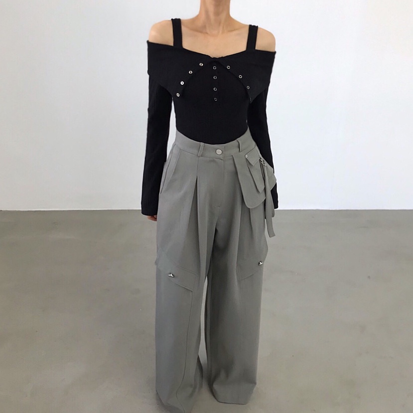 2TWO MOON韓國東大門代購女士新品26春夏熱賣人氣長袖T恤2TWO MOON長袖T恤