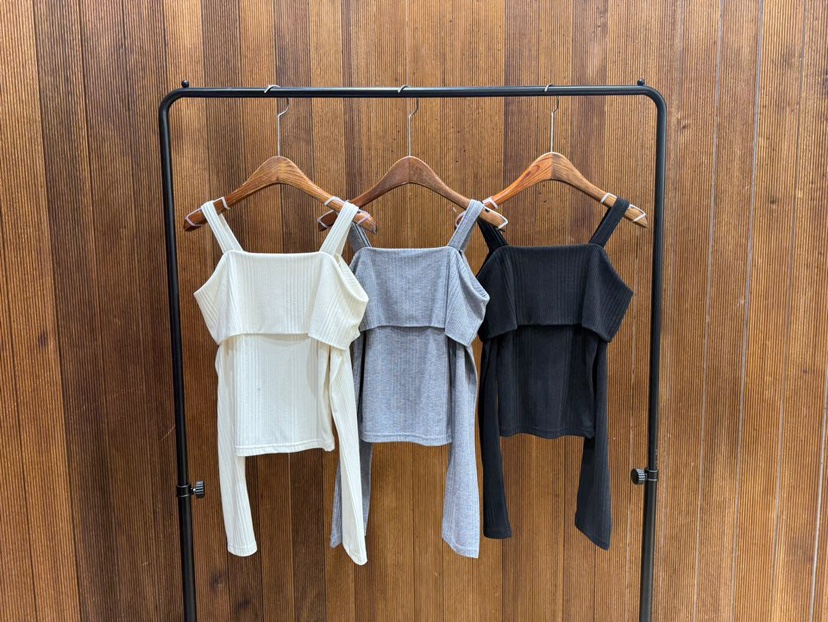 2TWO MOON韓國東大門代購女士新品26春夏熱賣人氣長袖T恤2TWO MOON長袖T恤