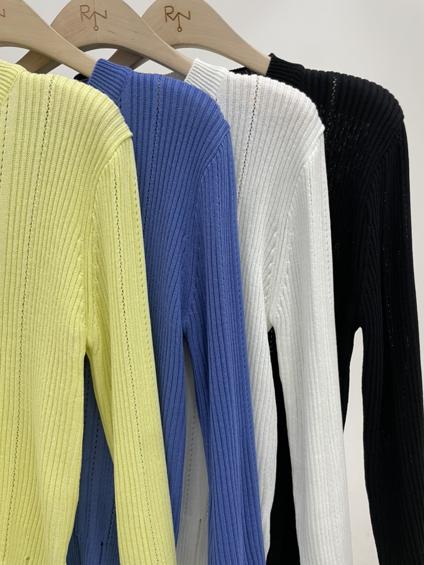 REIZ韓國代購女士新品26春夏職業推薦熱賣休閑時尚針織衫REIZ針織衫