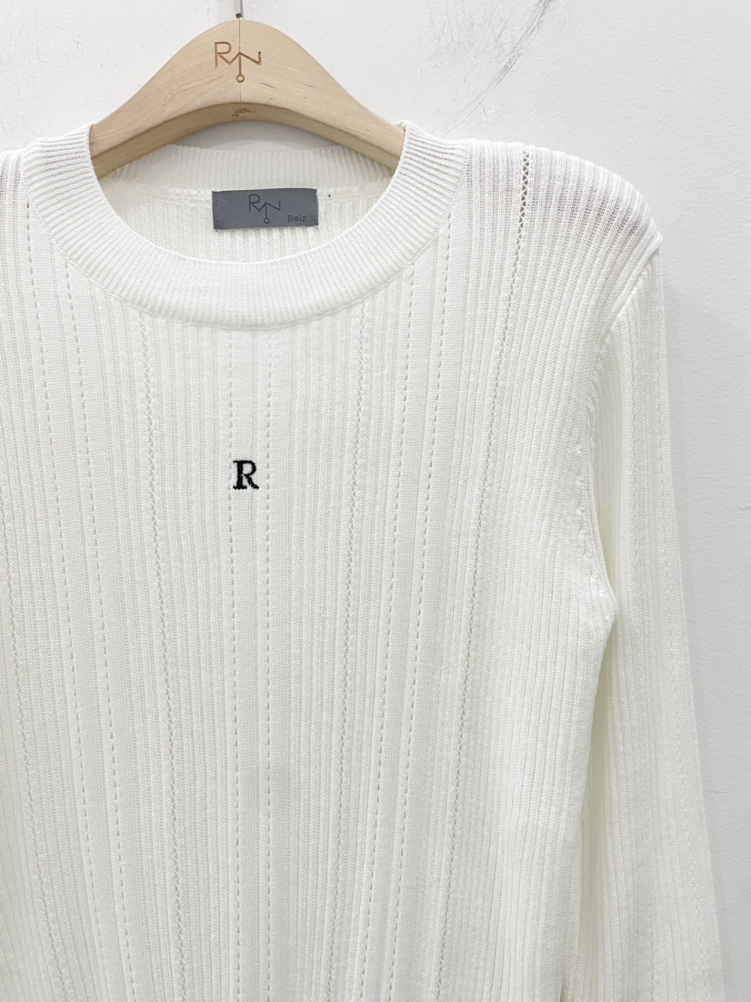 REIZ韓國代購女士新品26春夏職業推薦熱賣休閑時尚針織衫REIZ針織衫