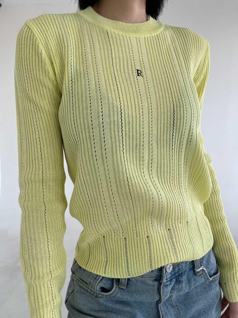 REIZ韓國代購女士新品26春夏職業推薦熱賣休閑時尚針織衫REIZ針織衫