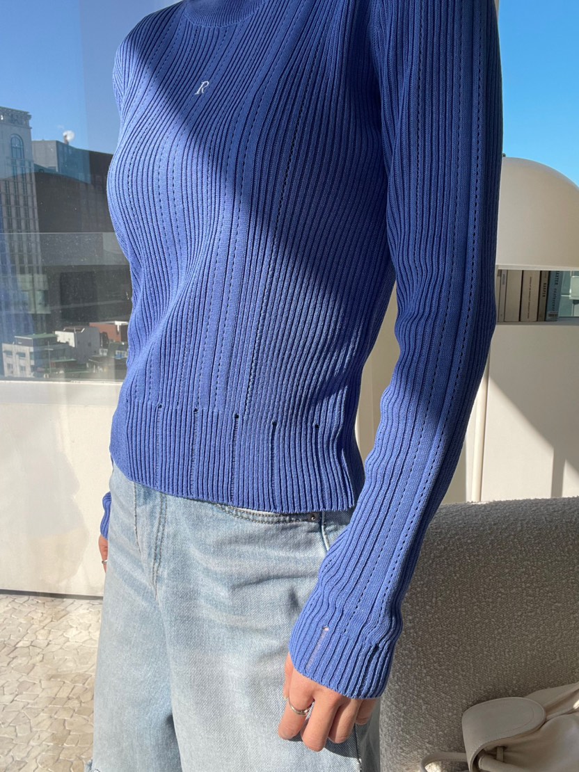 REIZ韓國代購女士新品26春夏職業推薦熱賣休閑時尚針織衫REIZ針織衫