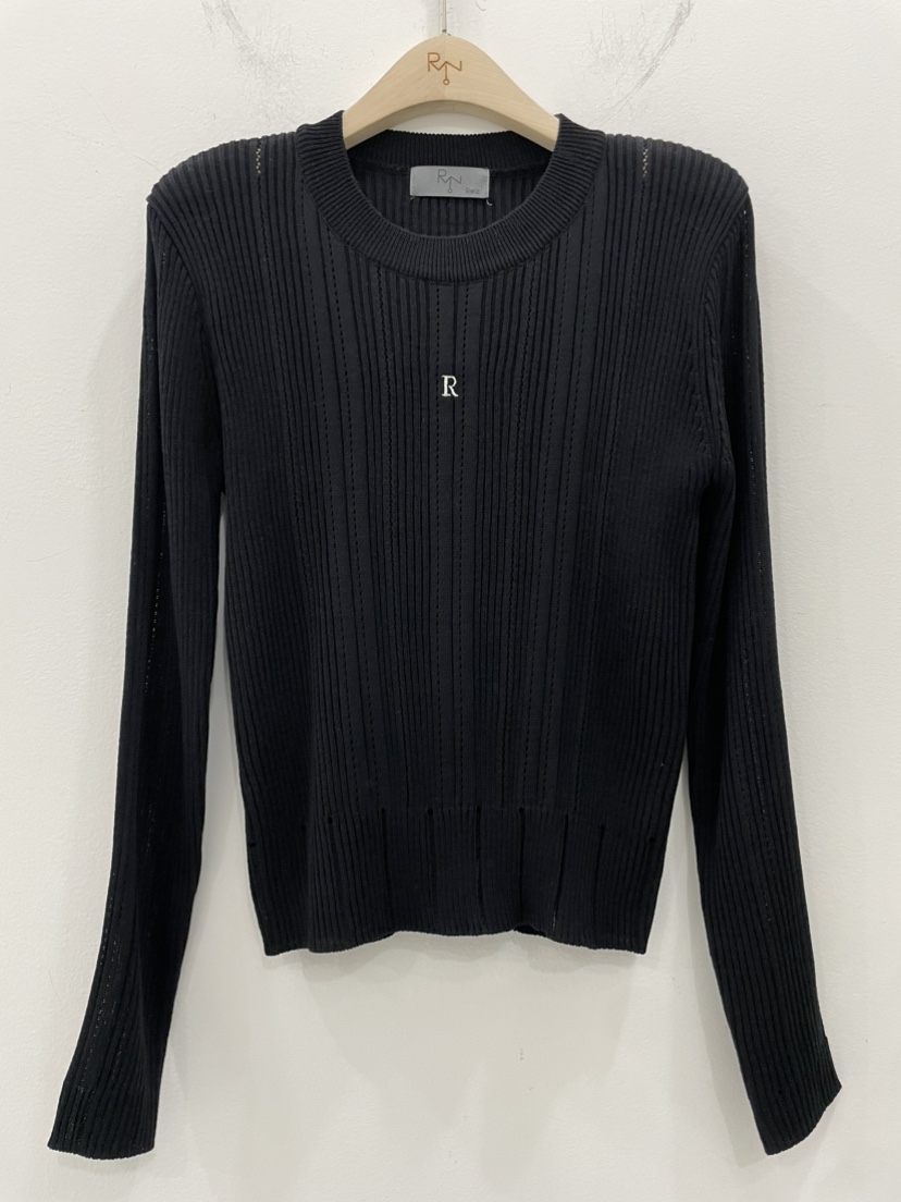 REIZ韓國代購女士新品26春夏職業推薦熱賣休閑時尚針織衫REIZ針織衫圖色4