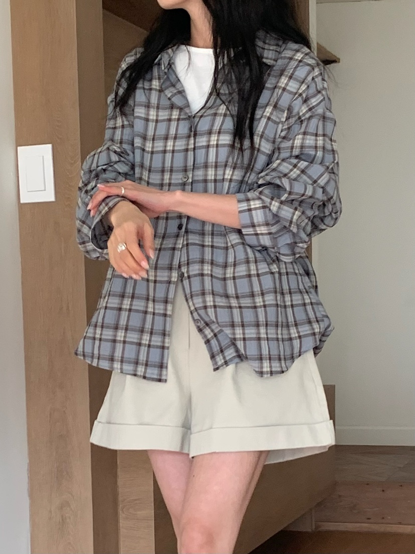 BLEECKER韓國直郵實拍女士新品休閑時尚推薦熱賣人氣短褲BLEECKER短褲