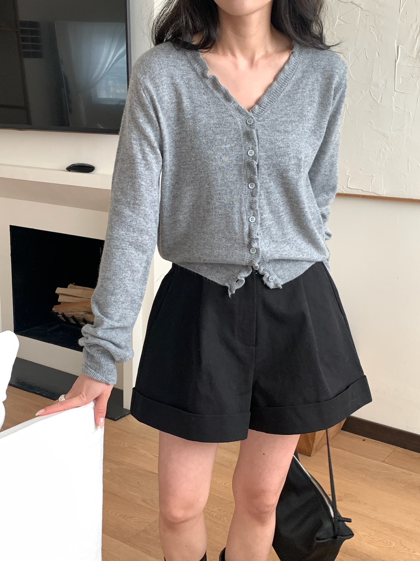 BLEECKER韓國直郵實拍女士新品休閑時尚推薦熱賣人氣短褲BLEECKER短褲