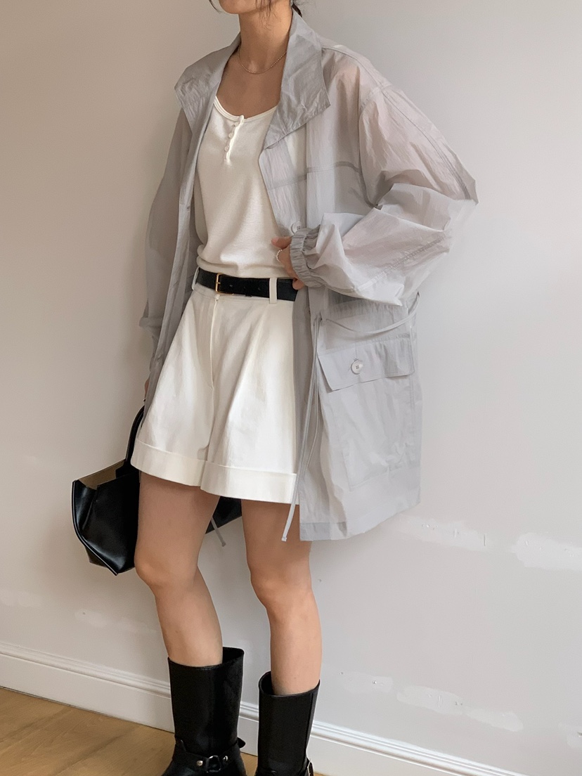 BLEECKER韓國直郵實拍女士新品休閑時尚推薦熱賣人氣短褲BLEECKER短褲