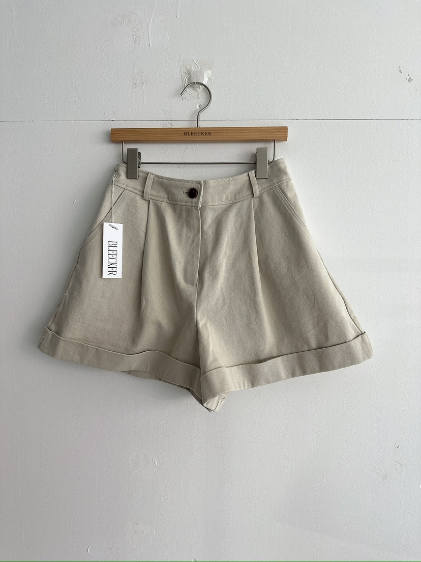 BLEECKER韓國直郵實拍女士新品休閑時尚推薦熱賣人氣短褲BLEECKER短褲圖色1