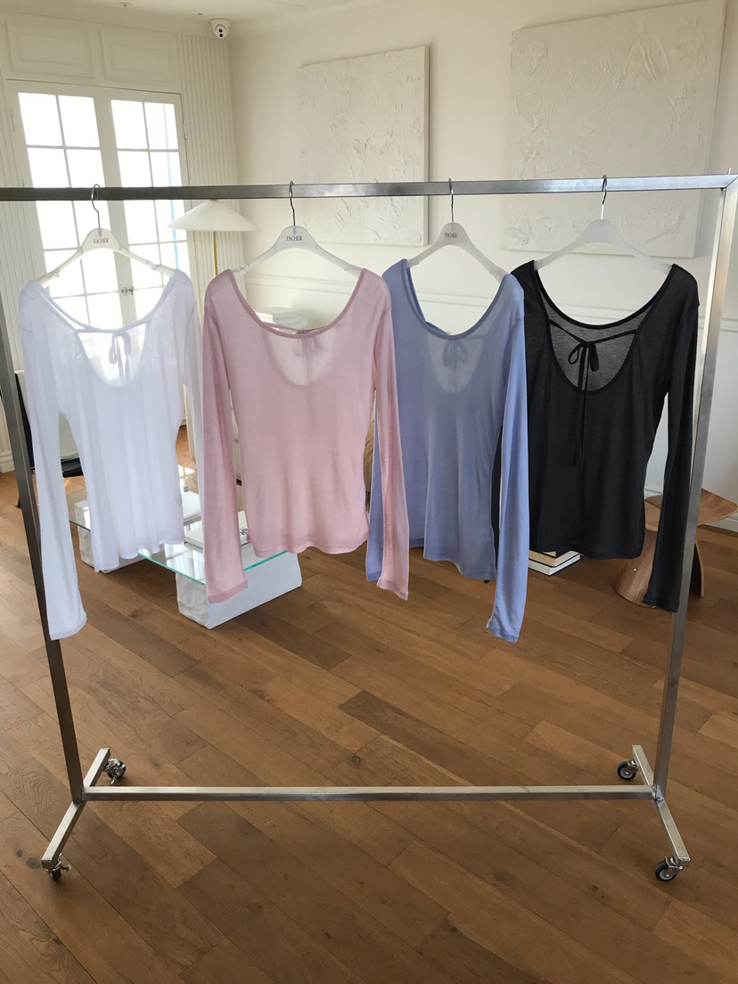 ESCHER韓國東大門代購女士新款推薦休閑職業人氣熱賣長袖T恤ESCHER長袖T恤