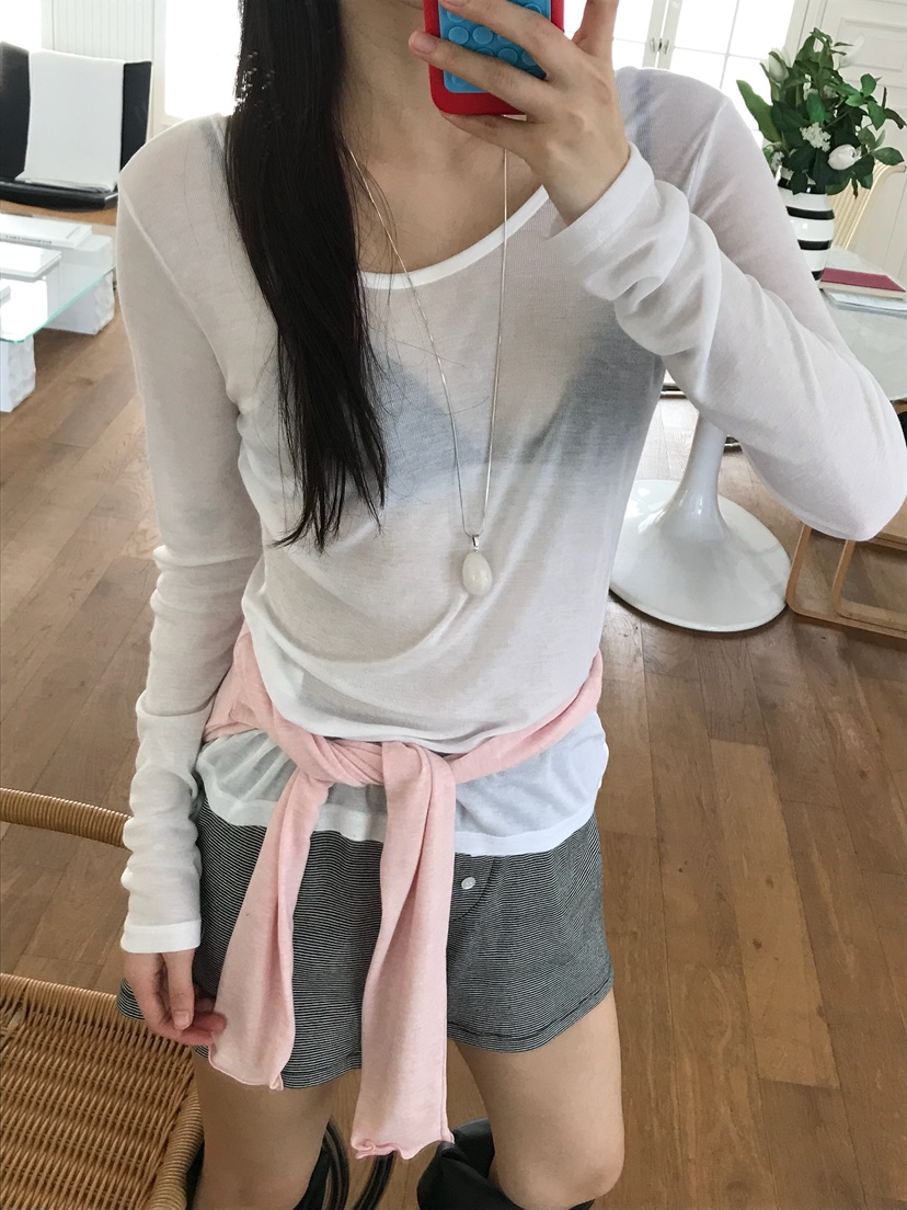 ESCHER韓國東大門代購女士新款推薦休閑職業人氣熱賣長袖T恤ESCHER長袖T恤