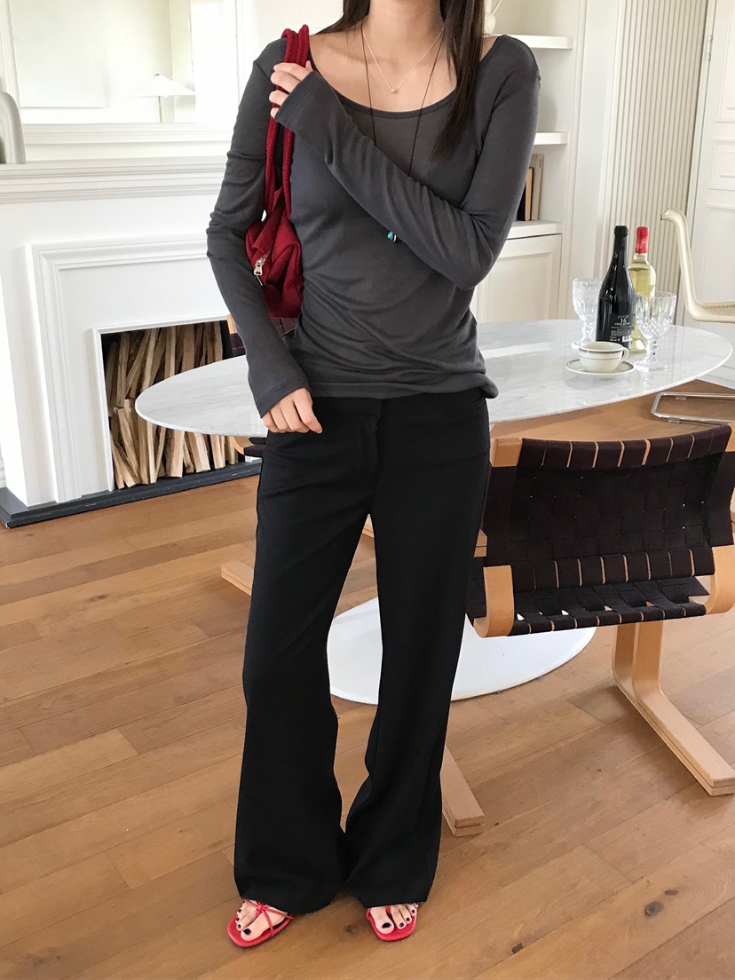 ESCHER韓國東大門代購女士新款推薦休閑職業人氣熱賣長袖T恤ESCHER長袖T恤