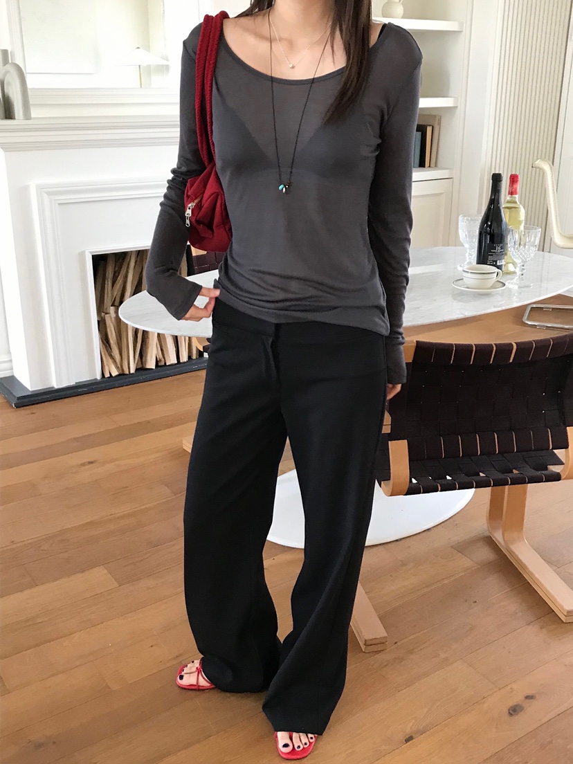 ESCHER韓國東大門代購女士新款推薦休閑職業人氣熱賣長袖T恤ESCHER長袖T恤