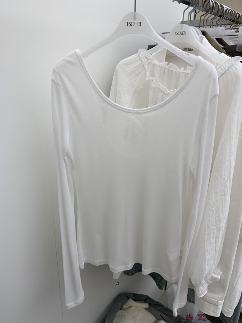 ESCHER韓國東大門代購女士新款推薦休閑職業人氣熱賣長袖T恤ESCHER長袖T恤圖色4