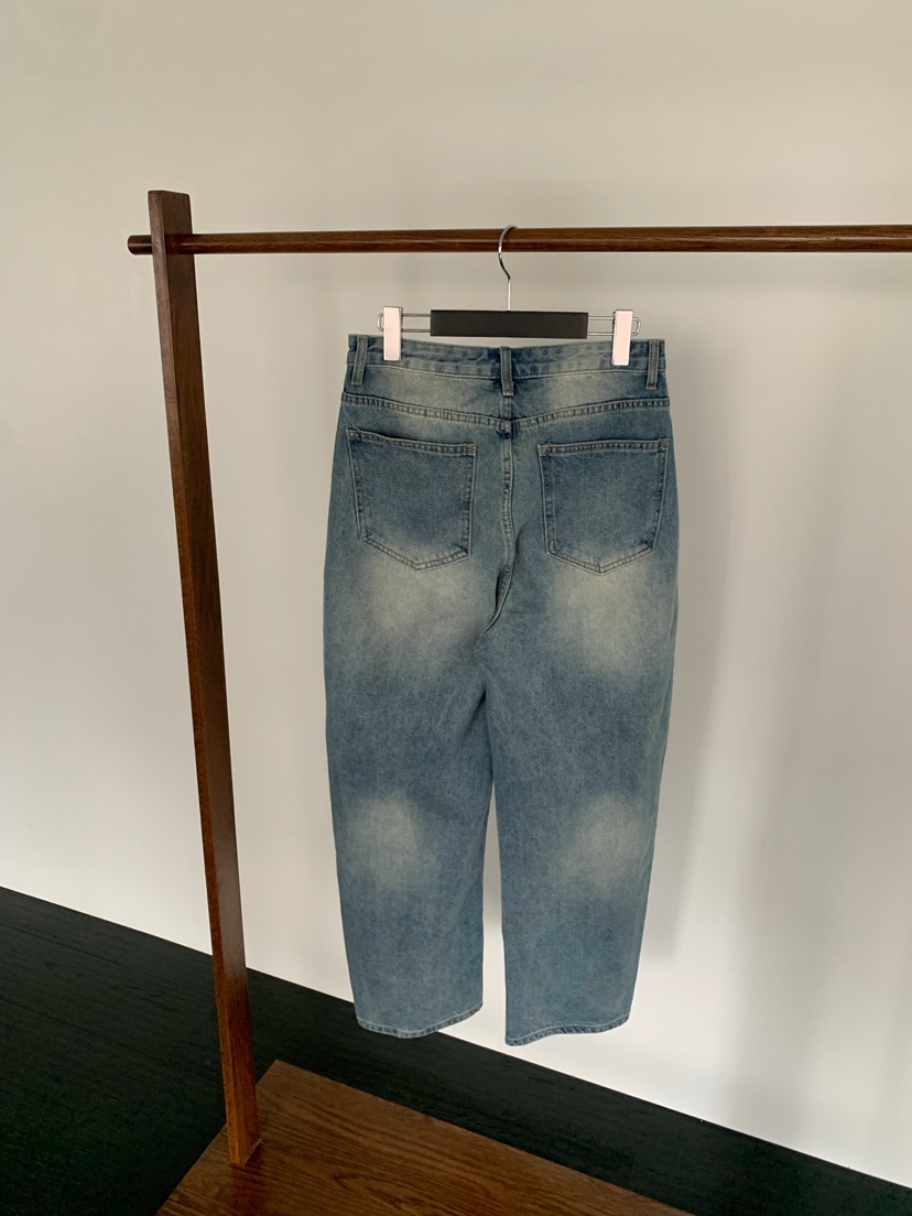 BETONE韓國東大門直郵女裝新品26春夏休閑時尚人氣牛仔褲BETONE牛仔褲