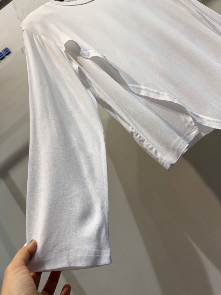 1.3韓國直郵實拍女裝新款職業時尚推薦休閑熱賣26春夏長袖T恤1.3長袖T恤