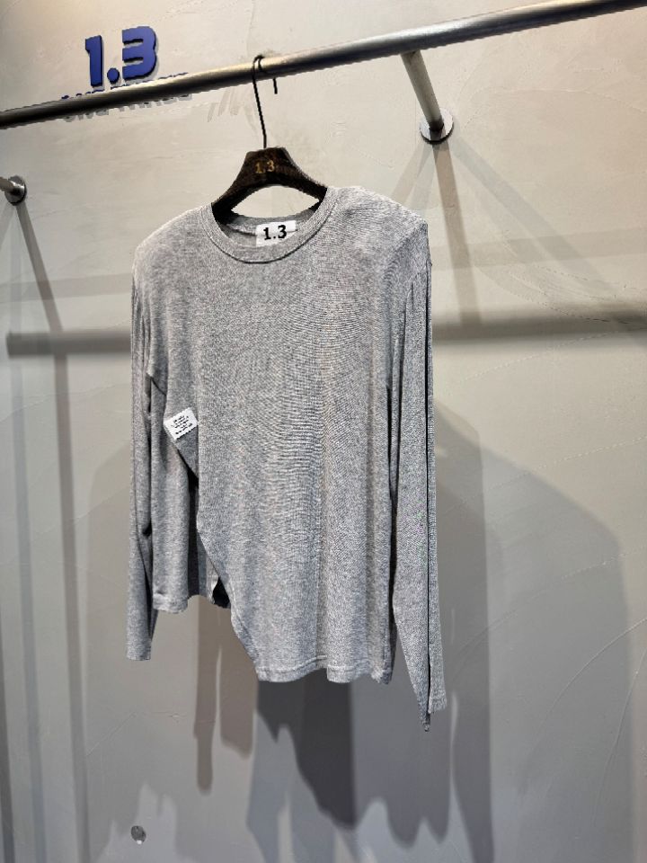 1.3韓國直郵實拍女裝新款職業時尚推薦休閑熱賣26春夏長袖T恤1.3長袖T恤