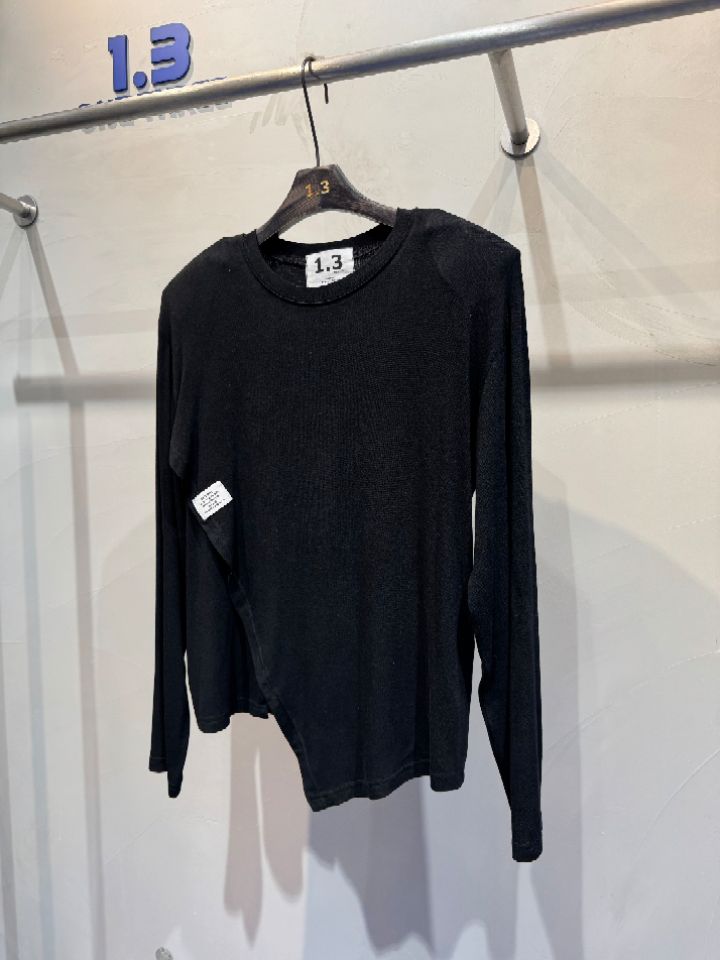 1.3韓國直郵實拍女裝新款職業時尚推薦休閑熱賣26春夏長袖T恤1.3長袖T恤