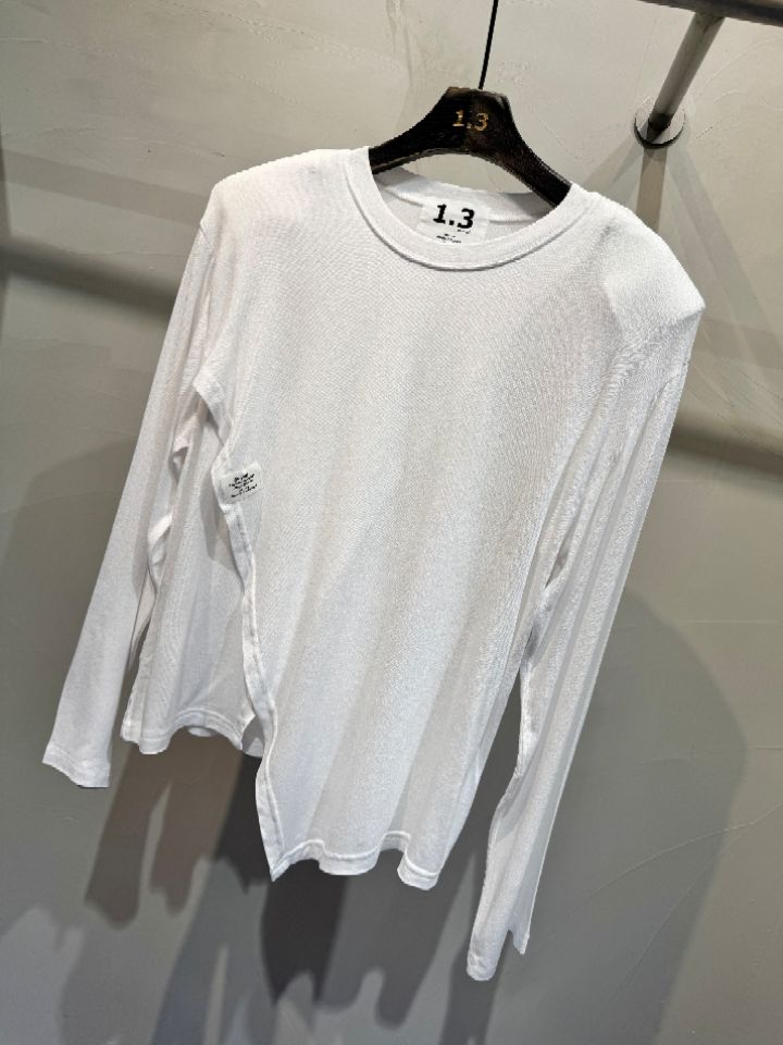 1.3韓國直郵實拍女裝新款職業時尚推薦休閑熱賣26春夏長袖T恤1.3長袖T恤