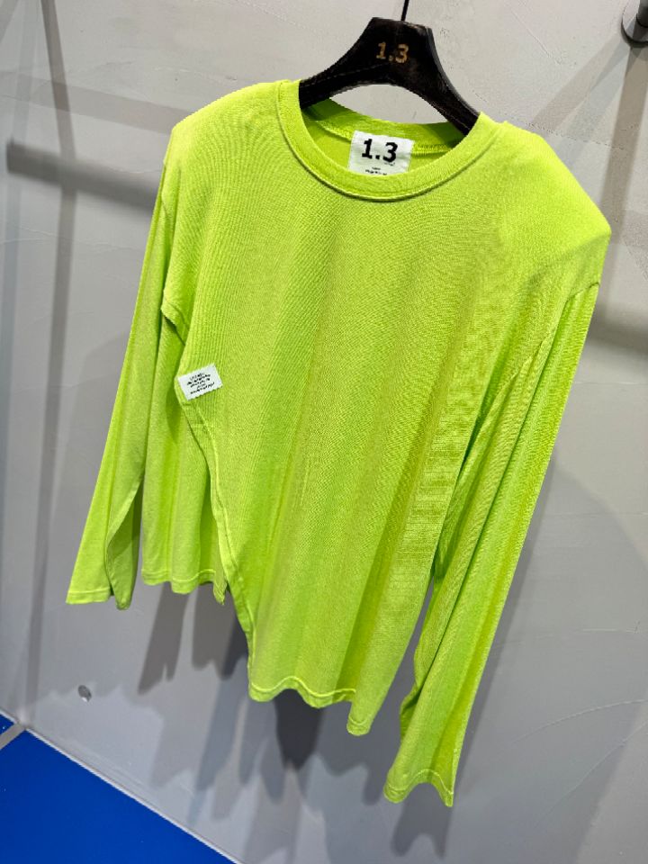 1.3韓國直郵實拍女裝新款職業時尚推薦休閑熱賣26春夏長袖T恤1.3長袖T恤