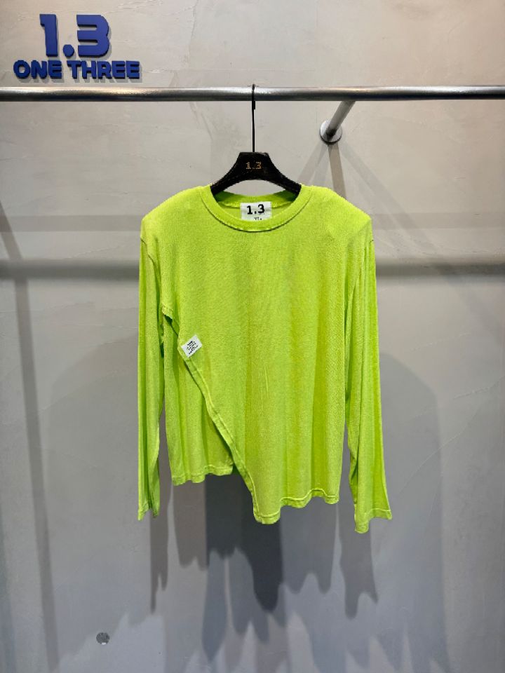 1.3韓國直郵實拍女裝新款職業時尚推薦休閑熱賣26春夏長袖T恤1.3長袖T恤圖色2