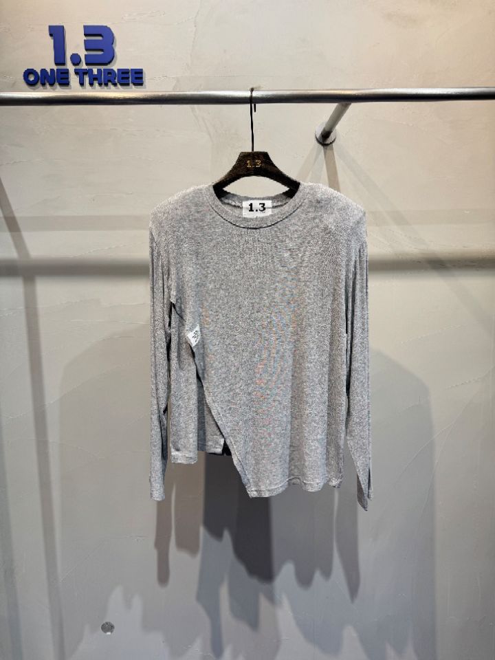 1.3韓國直郵實拍女裝新款職業時尚推薦休閑熱賣26春夏長袖T恤1.3長袖T恤圖色3