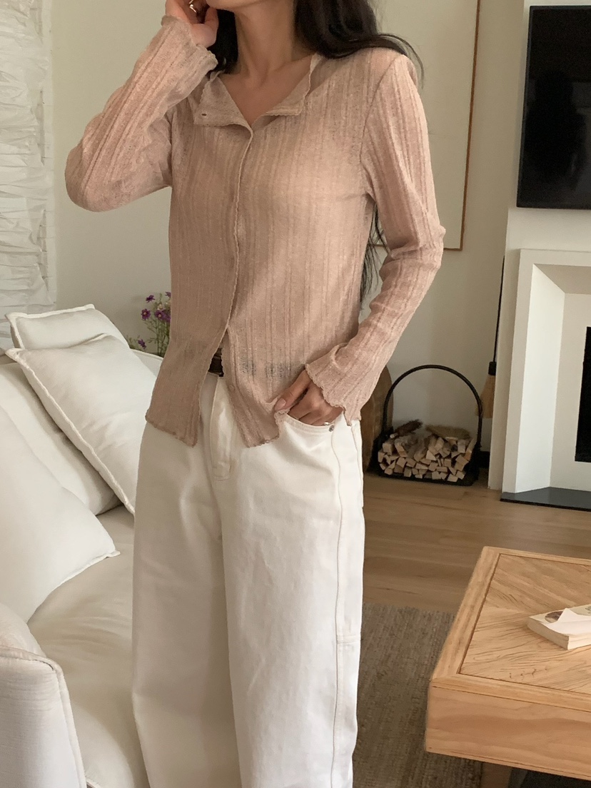 BLEECKER韓國直郵實拍女裝新款推薦時尚熱賣休閑襯衫蕾絲衫BLEECKER襯衫/蕾絲衫