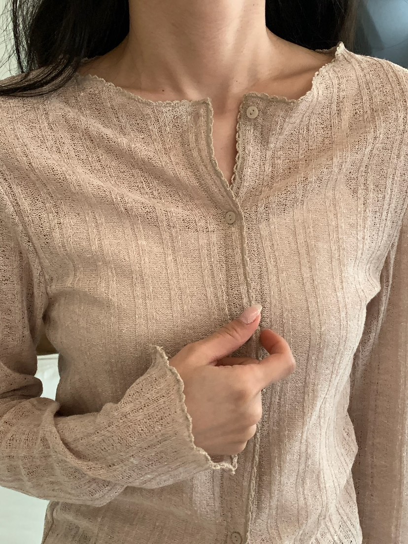 BLEECKER韓國直郵實拍女裝新款推薦時尚熱賣休閑襯衫蕾絲衫BLEECKER襯衫/蕾絲衫