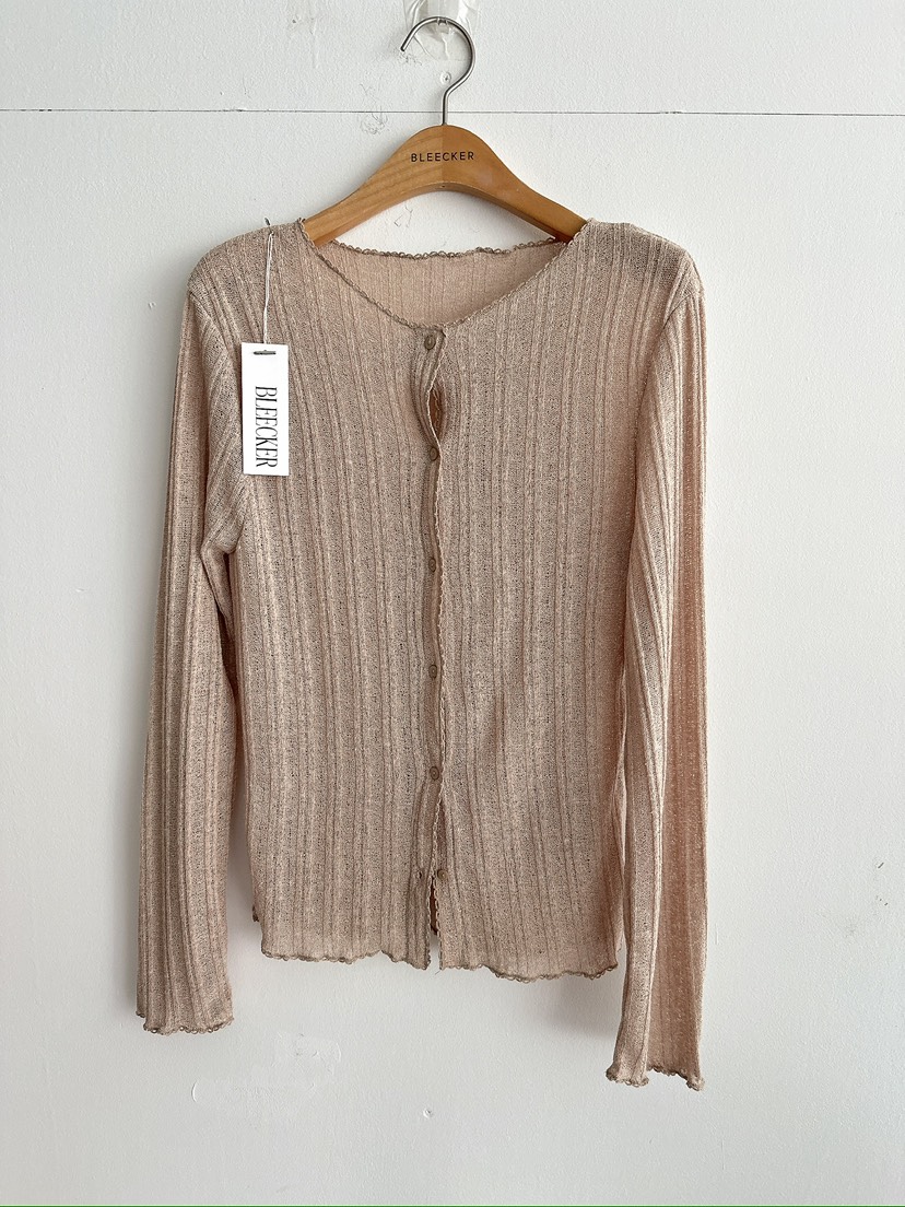 BLEECKER韓國直郵實拍女裝新款推薦時尚熱賣休閑襯衫蕾絲衫BLEECKER襯衫/蕾絲衫圖色2