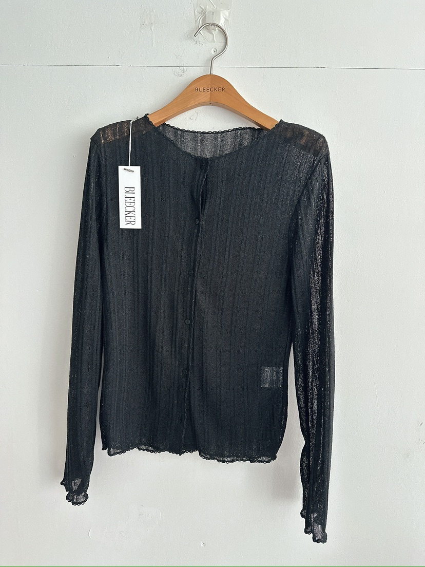 BLEECKER韓國直郵實拍女裝新款推薦時尚熱賣休閑襯衫蕾絲衫BLEECKER襯衫/蕾絲衫圖色3