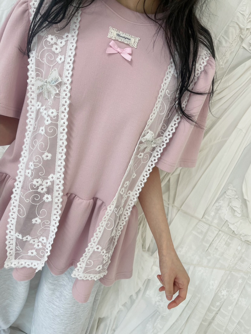 BOUTIQUE-L韓國東大門直郵女裝新款時尚職業推薦26春夏T恤BOUTIQUE-LT恤