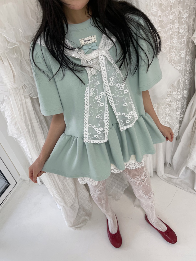 BOUTIQUE-L韓國東大門直郵女裝新款時尚職業推薦26春夏T恤BOUTIQUE-LT恤