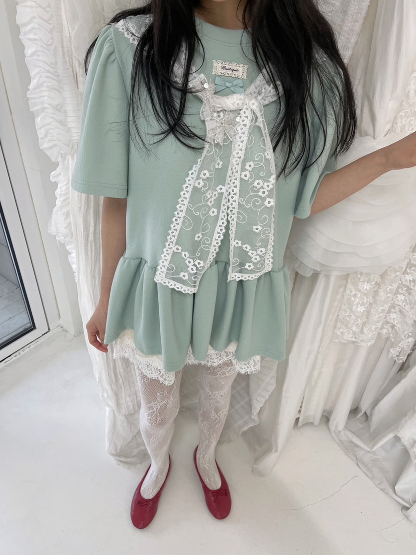 BOUTIQUE-L韓國東大門直郵女裝新款時尚職業推薦26春夏T恤BOUTIQUE-LT恤