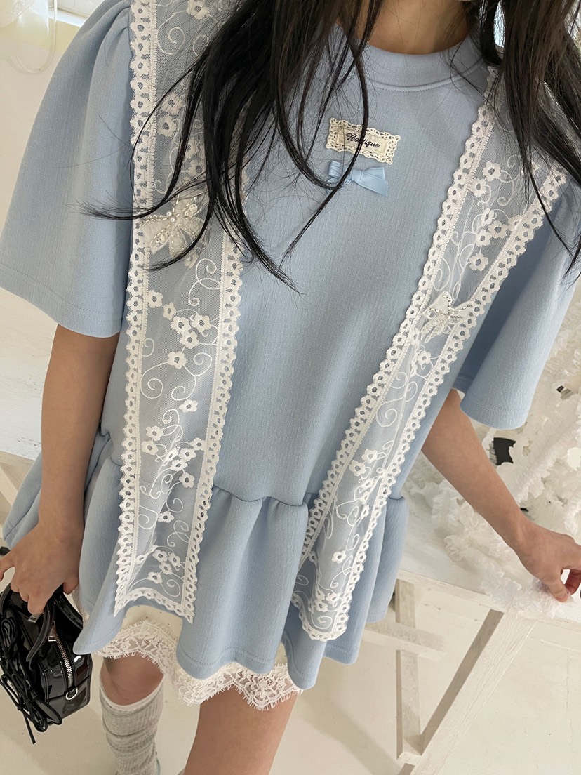 BOUTIQUE-L韓國東大門直郵女裝新款時尚職業推薦26春夏T恤BOUTIQUE-LT恤