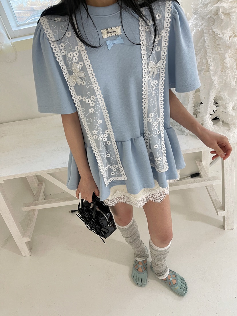 BOUTIQUE-L韓國東大門直郵女裝新款時尚職業推薦26春夏T恤BOUTIQUE-LT恤