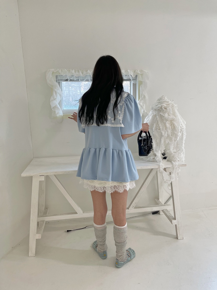 BOUTIQUE-L韓國東大門直郵女裝新款時尚職業推薦26春夏T恤BOUTIQUE-LT恤