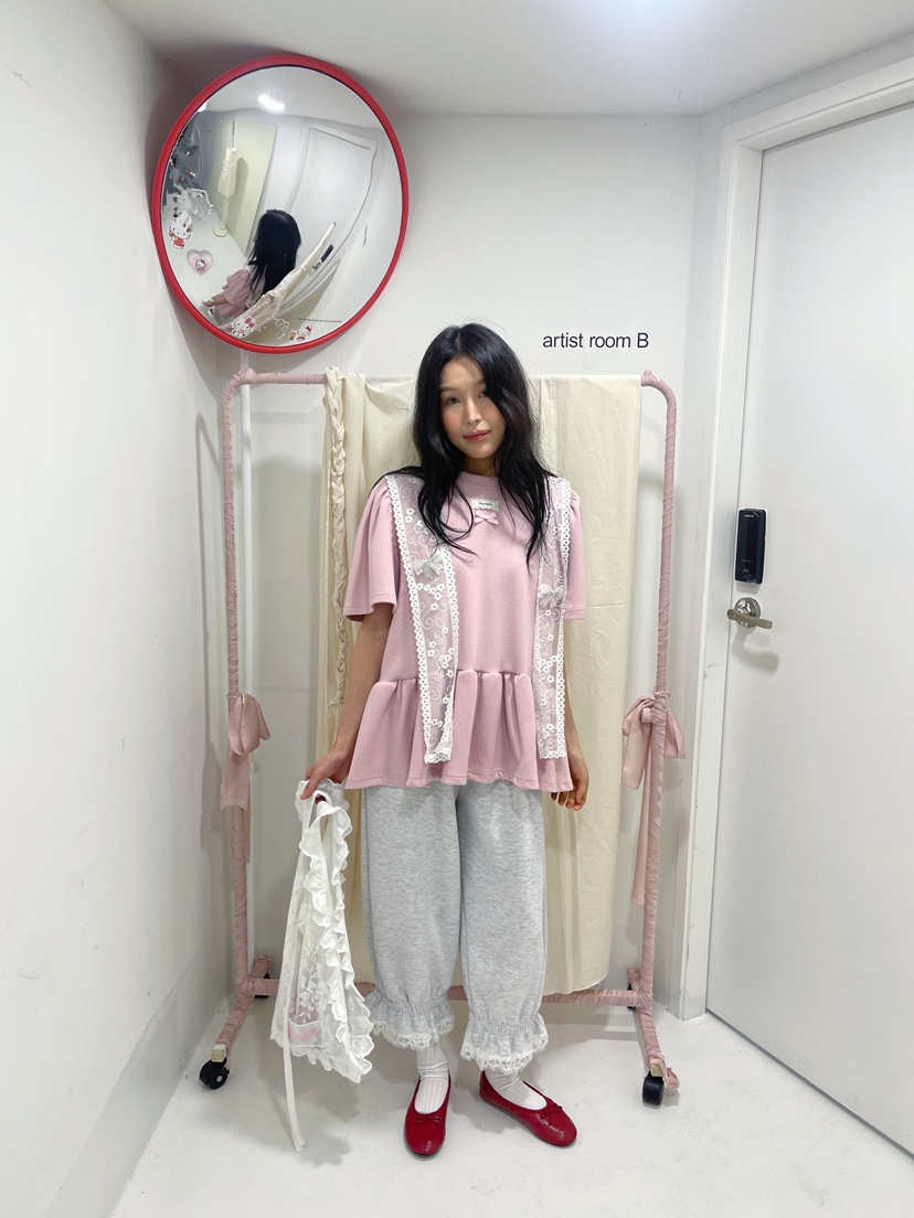 BOUTIQUE-L韓國東大門直郵女裝新款時尚職業推薦26春夏T恤BOUTIQUE-LT恤圖色1