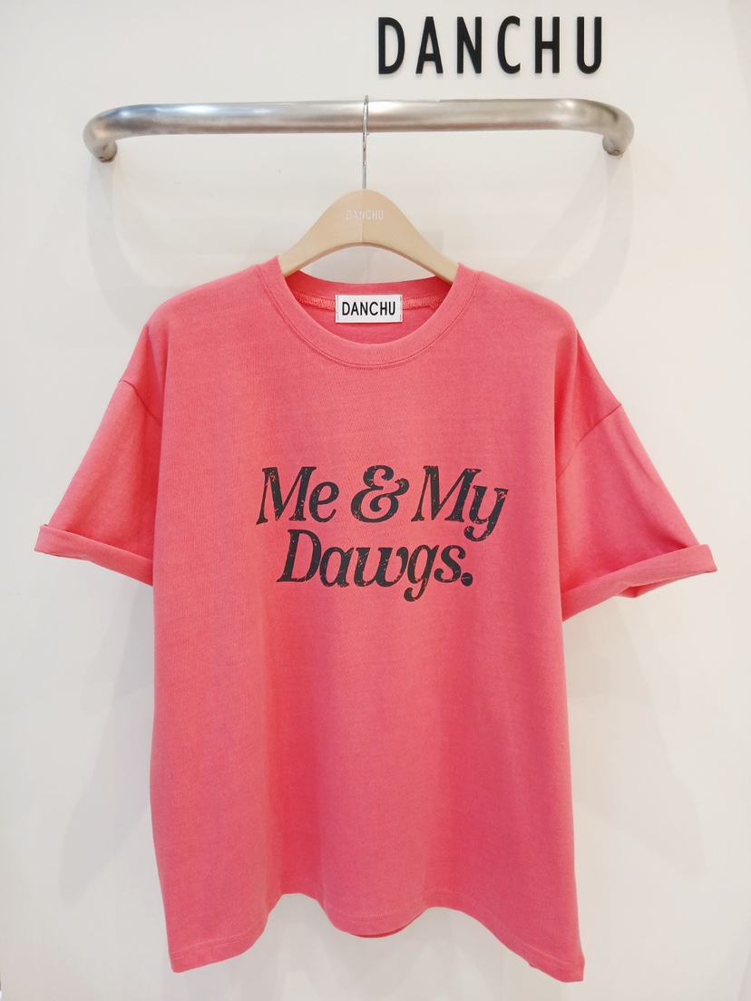 DANCHU韓國代購女士新款26春夏職業休閑人氣推薦熱賣時尚T恤DANCHUT恤圖色2