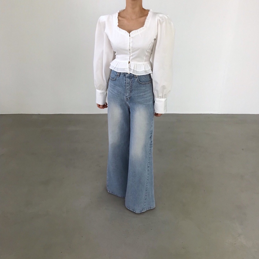 2TWO MOON韓國直郵實拍女士新品休閑時尚熱賣襯衫蕾絲衫2TWO MOON襯衫/蕾絲衫