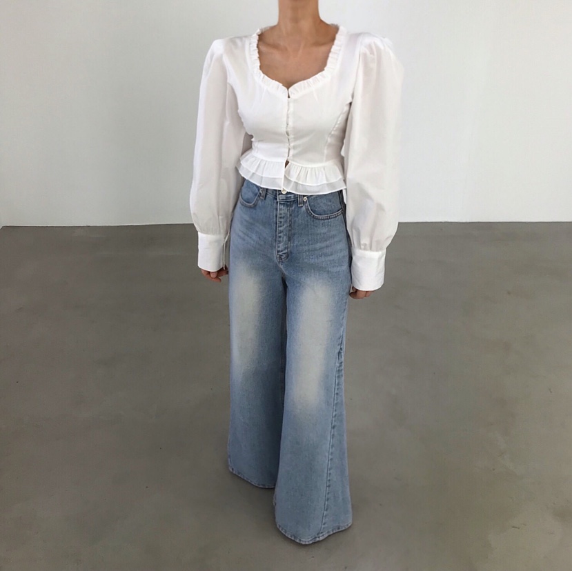 2TWO MOON韓國直郵實拍女士新品休閑時尚熱賣襯衫蕾絲衫2TWO MOON襯衫/蕾絲衫