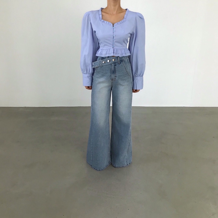 2TWO MOON韓國直郵實拍女士新品休閑時尚熱賣襯衫蕾絲衫2TWO MOON襯衫/蕾絲衫