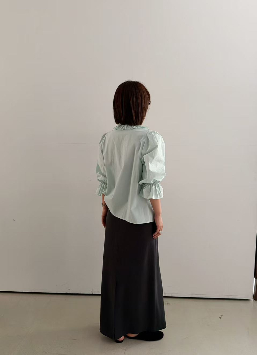 OLI SEOUL韓國直郵女裝新品時尚推薦職業人氣襯衫蕾絲衫OLI SEOUL襯衫/蕾絲衫