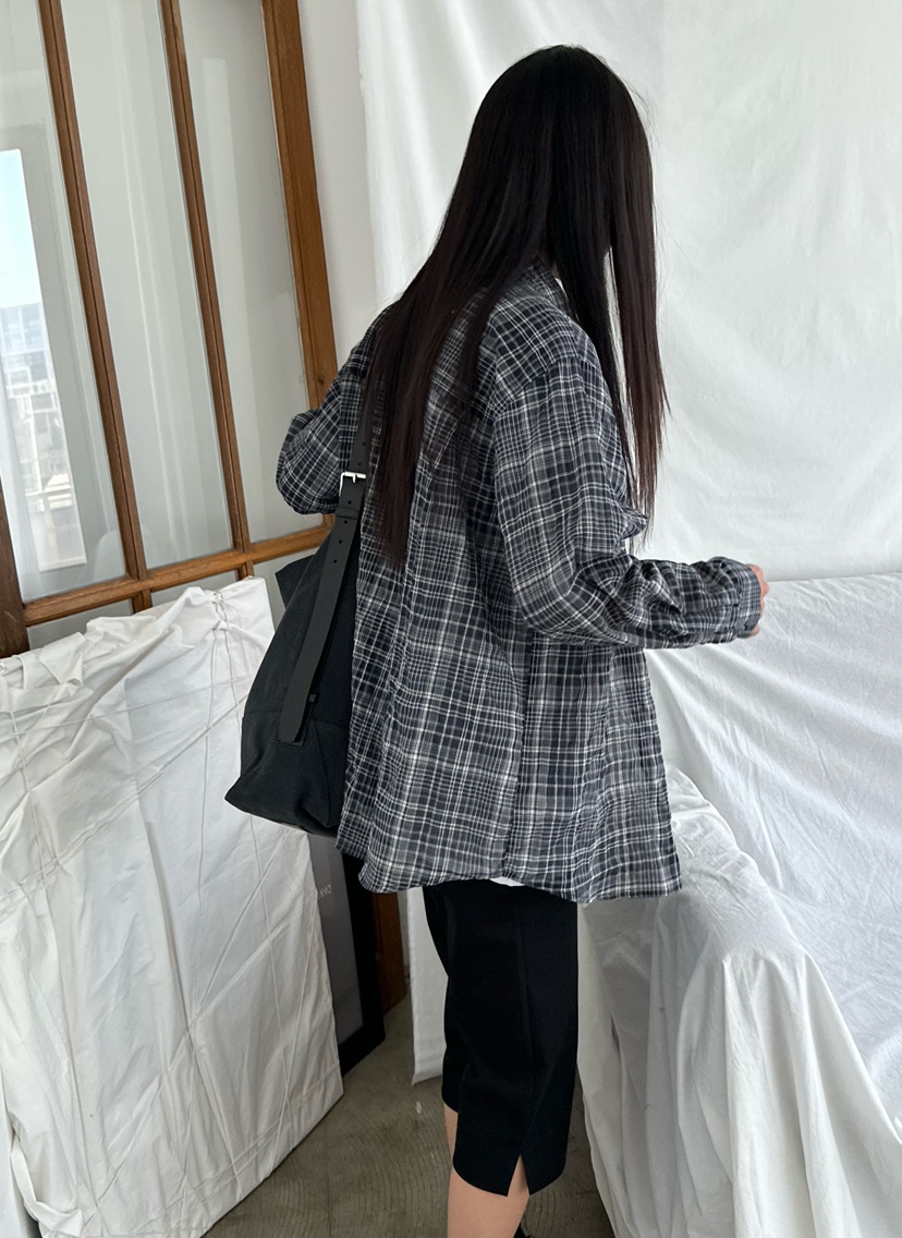 LE VASE韓國直郵實拍女裝新品休閑26春夏職業襯衫蕾絲衫LE VASE襯衫/蕾絲衫