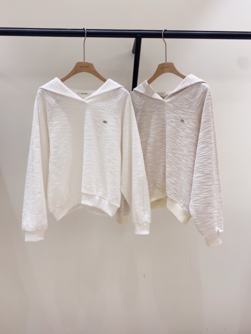 LOVE ROSIE韓國直郵實拍女裝新品休閑26春夏長袖T恤粗花呢LOVE ROSIE長袖T恤